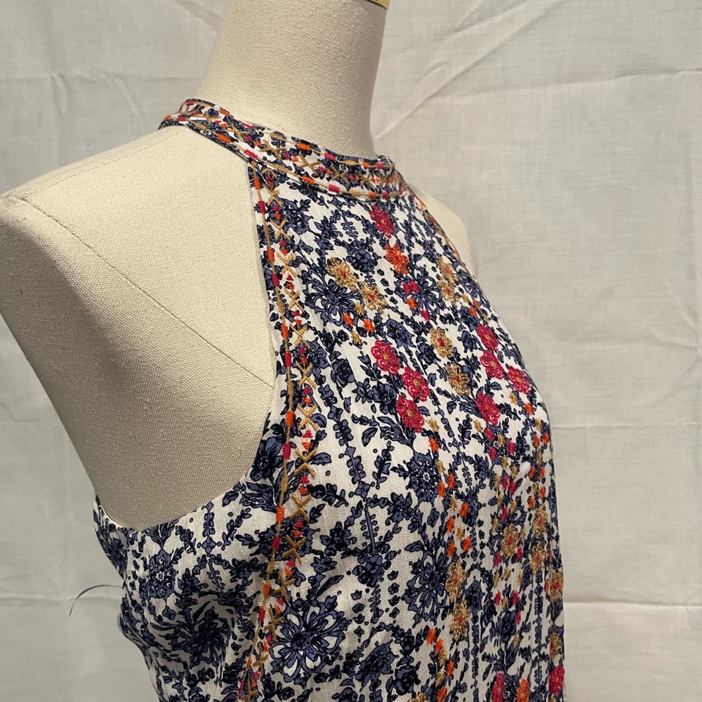 THML Floral halter mini dress L‎ - Picture 6 of 10